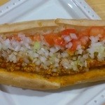 広島流お好み焼き あじこや - あじこやドッグ　250円