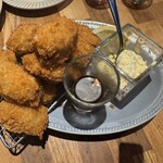 FAST OYSTERS - カキフライ　おかわり2回目