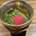 壮士 - 赤い大根が綺麗