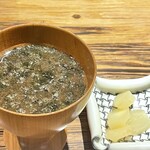 壮士 - 岩海苔の赤だし