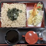 そば処わらべや - 「天ざる」1,150円