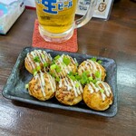 仁ぐゎー - 塩たこ焼き6個