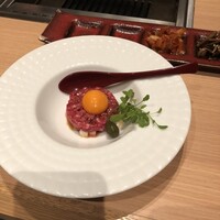 個室焼肉 銀座きたお - ユッケ！