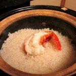 しのはら - 伊勢海老の炊き込みご飯