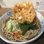 しぶそば - イカのかき揚げ蕎麦580円税込