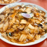 中華ハウス オオた - 【大盛】あんかけやきそば