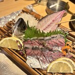 肉寿司と野菜巻き串 博多もん - 