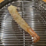 てんぷら 下村 - 車海老（１尾目）