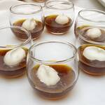 レストラン ファインテラス - ほうじ茶ゼリー