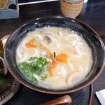 三七十庵 - 粕汁うどん