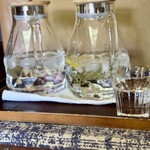 cafe ちどり - お水はセルフです