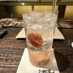 瀬尾 - 焼酎の梅炭酸割り