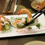 Duong's Restaurant - 新鮮な春巻き