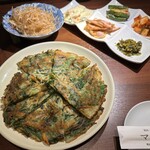 焼肉・韓国料理マダン - ニラチヂミ　コースのひと品