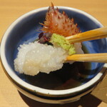 新宿 蟹いおり - 毛蟹の刺身