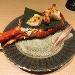 新宿 蟹いおり - 伊勢海老西京焼き