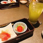 炭焼 基 - 先付けもしっかり仕事がしてある