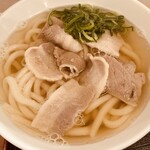 讃岐うどん酒場 川金 - 三元豚の肉うどん