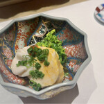 代官山 鮨 たけうち - 白子とあん肝