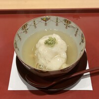 味の風 にしむら - 鱈白子と百合根の鏑蒸し