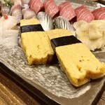 すし酒場 魚あるき - 「玉子（税込￥70）×2」のアップ…