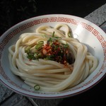 池内うどん店 - 名物（？）「あべっく（うどん＆ソバ）」