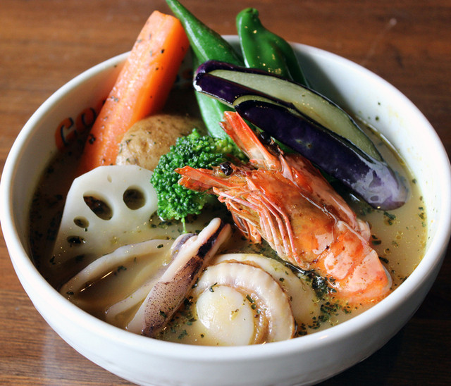 写真 ロケットカレー 中央店 旧店名 グーニーズ 資生館小学校前 スープカレー 食べログ