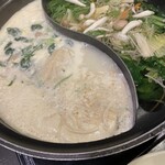 しゃぶ葉 - 豆乳を選択してみました♪