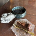 エントロ スープ&タパス - 思わず、じゃんけんしちゃうコーヒーカップ！ガトーショコラもとってもおいしい！