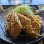 とんかつぼたん - アジフライ（3枚）