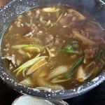 ながた - カレーなんばそば＋大盛り
850円＋200円