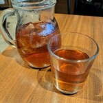 ランビアンス ドゥース - お冷やではなくアイスティ