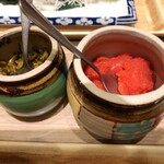 博多の海鮮料理 喜水丸 博多1番街店 - 壺で出てくる