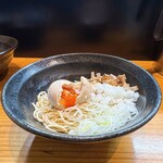 自家製麺 TANGO - 和え玉ハーフ(塩鶏油)