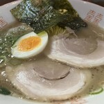 くるめや - チャーシューの丸さがマンガみたい