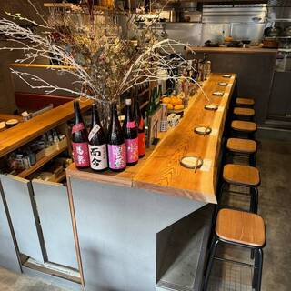 貸切からカウンターでのお一人様飲みまで大歓迎！幅広く対応可