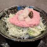 Washoku Shukou Masamura - 吞拿鱼刺身温泉蛋酱油盖饭