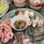 タイ国料理店 イサラ - 鍋具材(海鮮・お肉)
