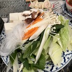 タイ国料理店 イサラ - 鍋具材(野菜)