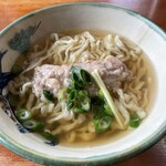 にいまそば - ちぢれ大/なんこつそば800円