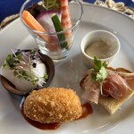 レ・マーニ - 前菜盛り合わせ