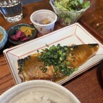 あさり食堂 - 焼きサバ、マヨカレー味