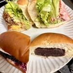 おうちパン工房 ひーPAN - 4つ全部は流石にで、少しづつ？で超満腹に