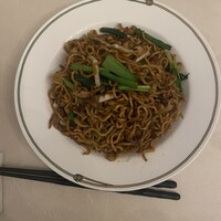 中国飯店 三田店 - 上から上海焼きそば