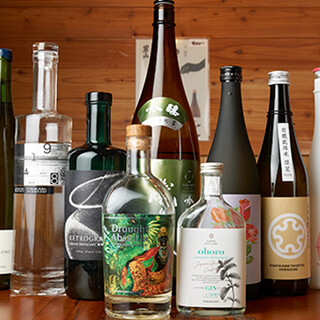 北海道を代表する地酒が勢揃い。希少な銘柄もお見逃しなく