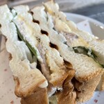 日常 - 鯖紫蘇タルタルサンド