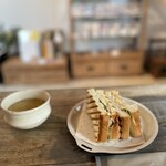 日常 - 鯖紫蘇タルタルサンドセット