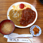 一新亭 - 三色ライス…1,350円