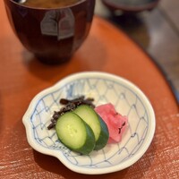 天ぷらふく西 禅と匠 - 漬物