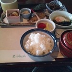 ホテルイタリア軒 - 朝食は和食のセットをいただきました。